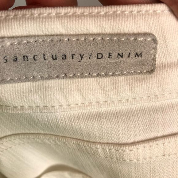 ⚫️⚫️⚫️ Sanctuary Denim White Stretch Jean - Picture 15 of 16
